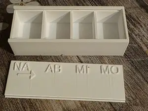 Tabletten Box