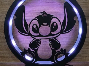 Ringlichtlampe Stich