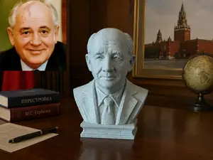 Mikhail Sergeyevich Gorbachev Bust
