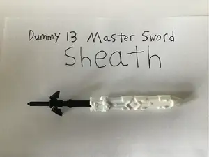 Dummy 13 Master Sword Sheath