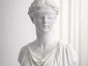 Busto Dea Bendata – Scultura classica