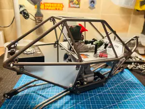 1/10 rockbuggys Model car interior-2