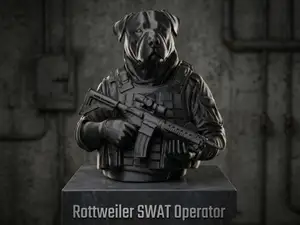 Rottweiler SWAT Operator Bust