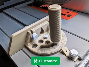 Miter Gauge with Custom T-Track Runner
