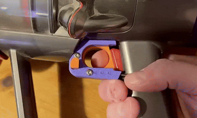 Dyson V10 / V11 / V15 lockable trigger V2