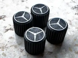 Mercedes Benz valve caps