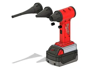 Milwaukee soffiatore 10k RPM turbina batteria M18