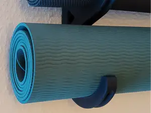 yoga aerobic stretching mat wall mount