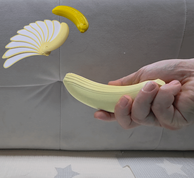 The Transforming Banana Fan