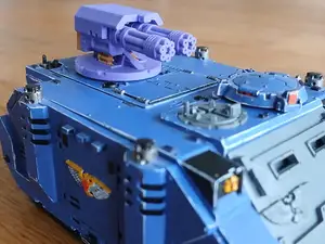 Proxy turret with twin assault cannons