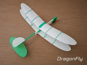 Free-flight glider "DragonFly"