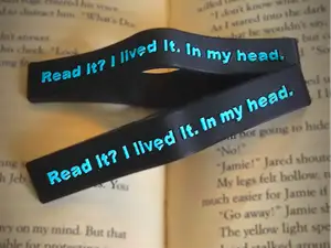"Read it? I lived it. In my head." Page Holder