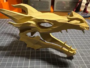 Skyrim Dragon skull