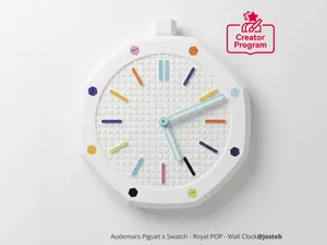 Audemars Piguet x Swatch - Royal POP - Wall Clock