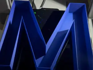 Letter M HOLLOW
