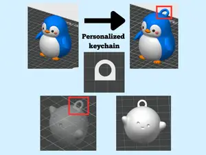 Keychain Maker — Add Custom Keychain to Any STL