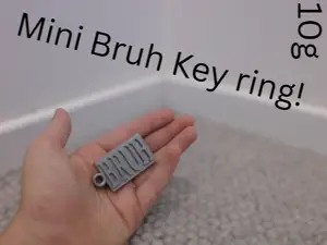 Cool mini Bruh key ring