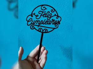 Topper Feliz Cumpleaños