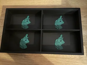 Naughty Unicorn Tray - Year Of The Horse Edition