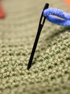Yarn / Wool Needle (3mm x 70mm / 0.12in x 2.75in)