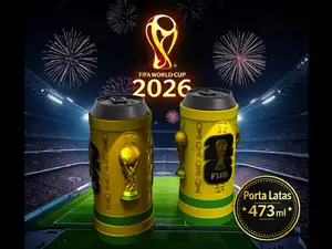 Porta Latas de 473ml FIFA 2026