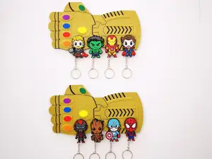 Marvel Avengers Hero Keychains Infinity Gauntlet