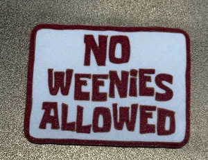 No Weenies Allowed SpongeBob Magnet