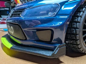 MJX RC 14304 VW Polo Rally Car Front Lip 1/14