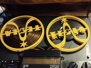 Tesla Czechoslovakia tape recorder reel spool 18cm