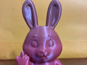 Bunny with Middle Finger