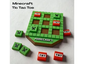 Minecraft Tic-Tac-Toe 