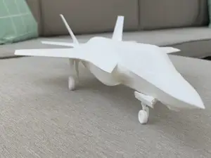 F-35 B Lightning II With Landing Gears