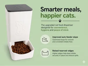Cat Food Dispenser v2 - No hardware <250g