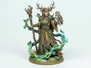 D&D Female Druid