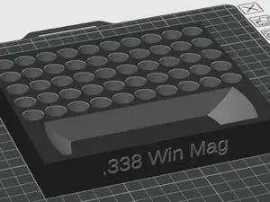 .338 Win Mag Reloading Tray