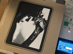 Wanted Movie Poster Jolie painting  (HueForge)