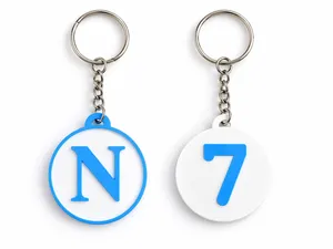 PORTACHIAVI NAPOLI E NUMERO PERSONALIZZABILE