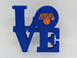 New York Knicks Love Park Sign LOVE sign