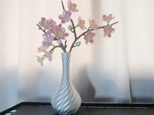 迎春花系列之春日在家一起赏樱花（闪耀的仿真插花全拆件）