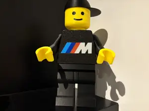 BMW M Brick+man 20cm Figur