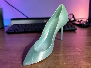 High Heel Shoe - Elegant 3D Decor & Display