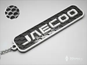 Jaecoo logo keychain