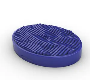Oval parametric soap Dish