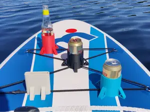 Drink + phone holder with extra stability for SUP