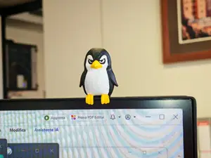 Mini Pinguino da Monitor/TV