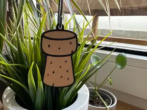 Champagne Cork Lucky Charm Ornament