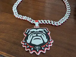 UGA Georgia Bulldogs Hype Chain Print-in-Place