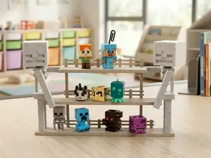 Minecraft Skeleton Display Shelf Kinder Joy