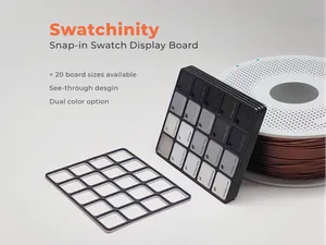 Snap-in Filament Swatch Display Board