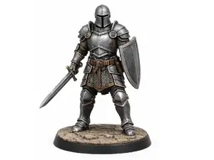 Human Fighter Miniature